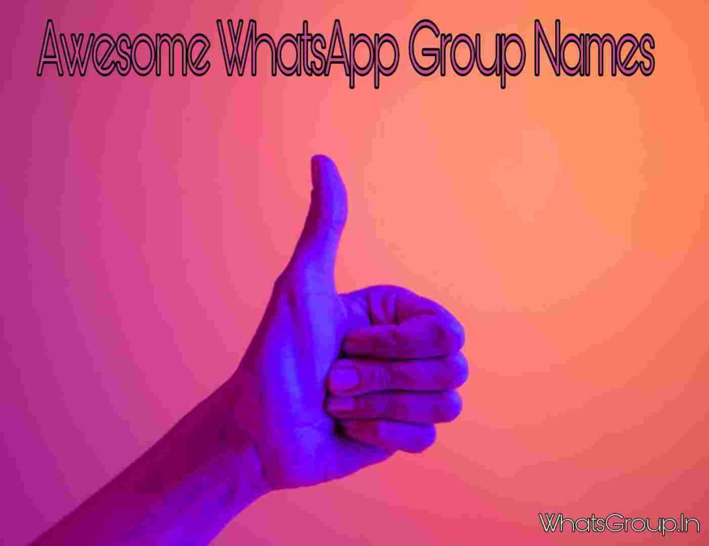 Awesome WhatsApp Group Links